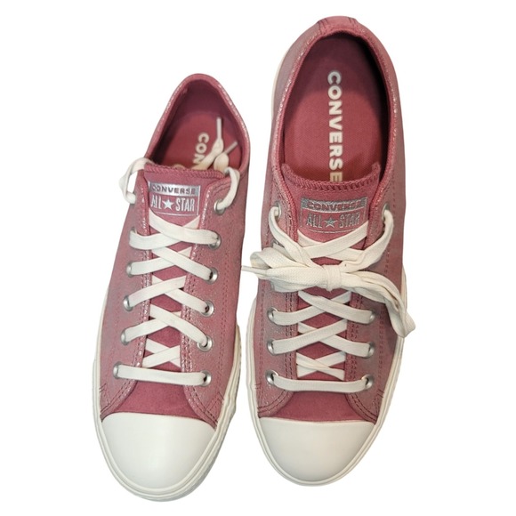 Converse Chuck Taylor All Star Lift Ox Mauve Platform Sneakers Women's Shoes - Picture 11 of 11